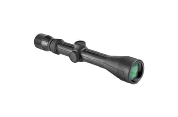 Image of Barska 3-9x40 Millimeter Rubber Armor Contour Rifle Scope - 4A Mil Plex Illuminated Reticle with rings