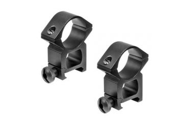 Image of Barska 3-9x40 Millimeter Rubber Armor Contour Rifle Scope - 4A Mil Plex Illuminated Reticle with rings