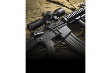 Image of Barska 3-9X42 IR Contour 1in Rifle Scope, Matte, Mil Dot IR Dual Color Reticle - AC11422