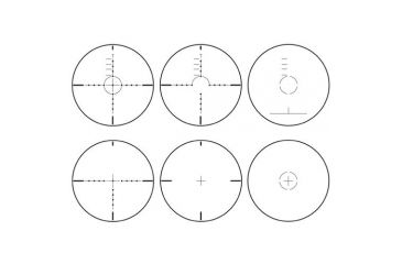 Image of Barska 3-9x44 Interchangeable Reticle Rifle Scope - included reticles