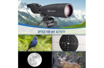 Image of Barska 30-90x90 Colorado Spotting Scope and Deluxe Tripod Combo Set DA12194