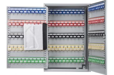 Image of Barska 300 Position Key Cabinet with Key Lock, Grey, Medium CB13238