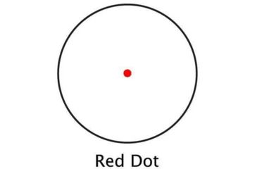 Image of Barska 30mm Red Dot Scope, Silver AC11086