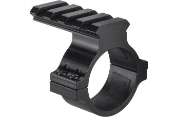 Image of Barska 30mm Ring w/ Picatinny Top Rail, Black, Medium AI13212