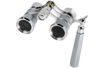 Image of Barska 3x25 Blue Line Opera Glasses - Silver AB11282