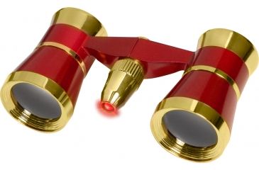 Image of Barska 3x25 Blue Line Opera Glasses w/ Light - Ruby Red AB10286