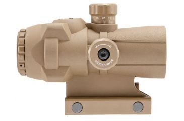Image of Barska 3x30mm ARX-Pro Prism Rifle Scope, 1/4 MOA, Rubber Armored, Tan AC12690