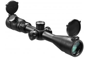Image of Barska 4-16x40 IR Point Black .223 BDC #G Glass Etched Reticle Rifle Scope, Matte Black