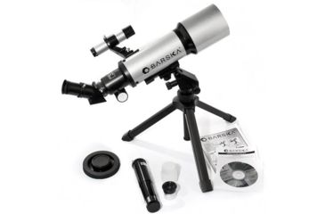Image of Barska 40070, 88x 70mm Compact Refractor Telescope, w/ Tripod &amp; Carrying Case - AE10100