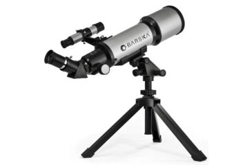 Image of Barska 40070, 88x 70mm Compact Refractor Telescope, w/ Tripod &amp; Carrying Case - AE10100