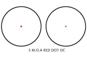 Image of Barska 40mm Red Dot Scope w/ Dual Color Reticle &amp; Dual Size Mounts - AC10650