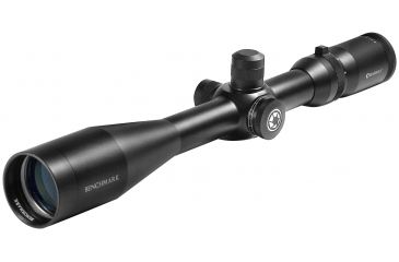 Image of Barska 40x50 30mm Tube Mil-Dot Reticle Benchmark Rifle Scope, Black Matte AC11196
