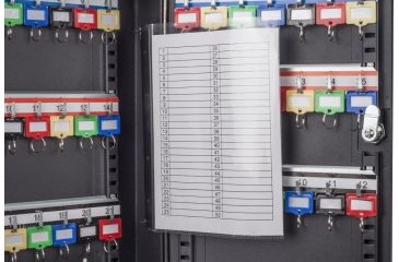 Image of Barska 42 Position Key Cabinet with Key Lock, Black, Small CB13232