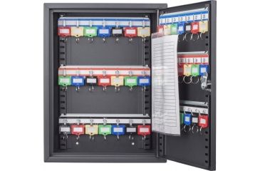 Image of Barska 42 Position Key Cabinet with Key Lock, Black, Small CB13232