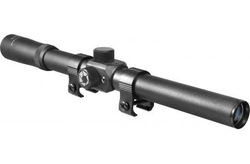 Image of Barska 4x15 Rimfire Rifle Scopes w/ Rings - AC10000 Rifle Scope