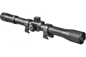 Image of Barska 4X20 Rimfire Rifle Scope, Black Matte AC10730