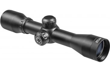 Image of Barska 4x32 Contour Crossbow Reticle Waterproof Rifle Scope, Matte Black - AC10886