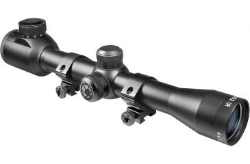 Image of USED Barska 4x32 IR Plinker 22 Rifle Scope w/ Illuminated Reticle &amp; 3/8in Rings - AC10037, EDEMO2