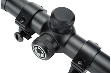 Image of Barska 4x32 Plinker-22 Rifle Scope with w/ 30/30 reticle &amp; 3/8in. Dovetail Rings AC10039 - BOX