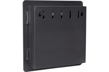 Image of Barska 5 Capacity Picture Wall Mount Photo Frame Key Cabinet w/Magnetic Lock, 4x6in, Black, Small, CB12374