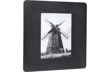 Image of Barska 5 Capacity Picture Wall Mount Photo Frame Key Cabinet w/Magnetic Lock, 4x6in, Black, Small, CB12374