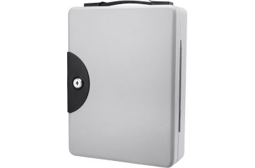 Image of Barska 50 Position Portable Key Cabinet w/Key Lock,Gray CB12948