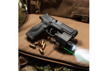 Image of Barska 5mW Green Laser Sight/Flashlight Combo,200 Lumens AU12394