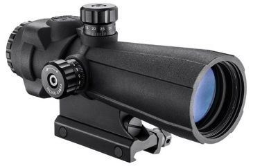 Image of Barska 5x40mm ARX-Pro Prism Rifle Scope, 1/4 MOA, Rubber Armored, Black AC12696