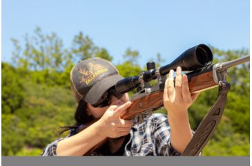 Image of Barska 6-24x50 Varmint Rifle Scope w/ Adjustable Objective - AC10050 Rifle Scope