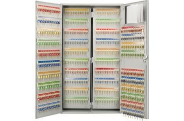 Image of Barska 800 Position Key Cabinet w/Key Lock,Gray CB12958