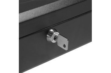 Image of Barska 8in. Cash Box w/ Key, Lock CB11830