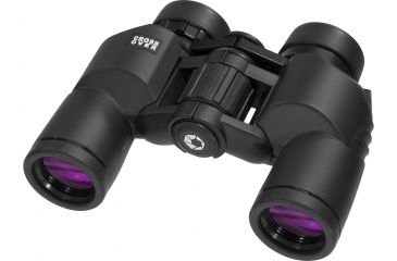 Image of Barska 8x30 Crossover Porro BaK-4 Prism Waterproof Binoculars, Black, Box Pack