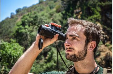 Image of Barska 10X42 Waterproof Level Monocular, BK-7 Prism, Multi-Coated Optics, Black AA12538