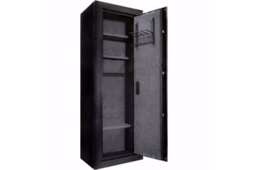 Image of Barska 9.33 Cubic Ft Biometric Keypad Rifle Safe, Black, Large, AX13378