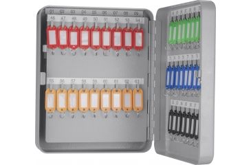 Image of Barska 90 Position Key Cabinet with Key Lock, White, Small CB13234