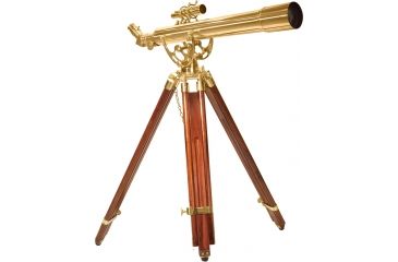 Image of Barska Anchor Master Brass Refractor Telescope w/ Tripod AE10822