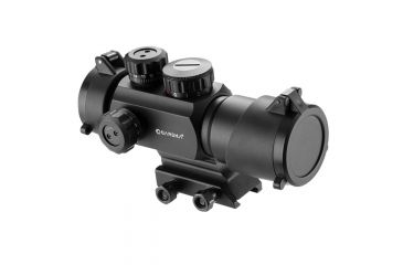 Image of EDEMO Barska AR-X 1x35mm Multi Reticle Red/Green Dot Scope, Black Matte, AC12176, EDEMO2