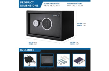 Image of Barska 0.41 Cu. ft Digital Keypad Security Safe
