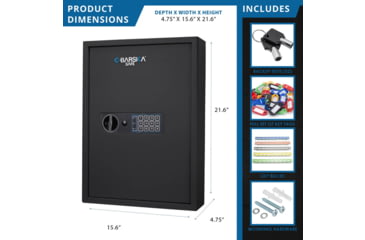 Image of Barska 100 Capacity Fixed Position Key Cabinet