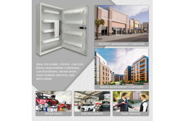 Image of Barska 160 Capacity Fixed Position Key Cabinet