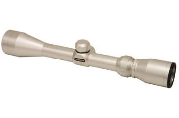 Image of Barska 3-9x40mm Colorado 30/30 Silver Rifle Scope with Rings, 1in, 30/30 Reticle, Silver, CO11538