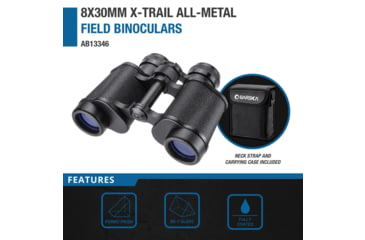Image of Barska X-Trail All-Metal Field 8x30mm Porro Prism Binoculars