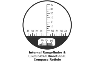 Image of Barska Battalion 8x30mm Porro Prism Rangefinder Binoculars, Matte Black, Black, AB11776