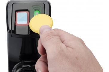 Image of Barska Biometric and RFID Security Door Lock,Black EA12754