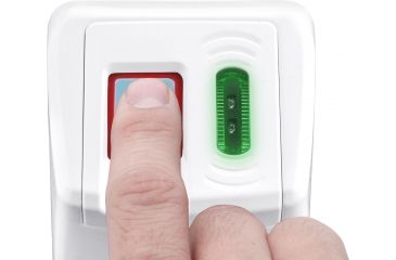 Image of Barska Biometric and RFID Security Door Lock,White EA12936