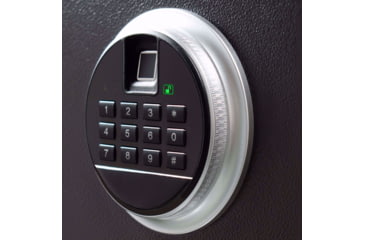 Image of Barska Biometric Keypad Rifle Safe, Black, 5.51 Cubic Ft., AX13646