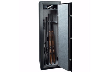 Image of Barska Biometric Keypad Rifle Safe, Black, 5.51 Cubic Ft., AX13646