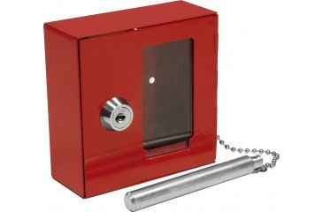 Image of Barska Breakable Emergency Key Box, 3.93in. x 1.57in. x 3.93in. AX11838