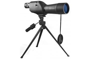 Image of Barska Colorado 20-60x60 Waterproof Straight Spotting Scope, Black, w/ Tripod &amp; Case CO11502