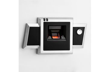 Image of Barska Compact Biometric Safe BX-100,7.6x11.6x5.9in,White AX12400